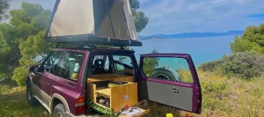 Σκηνή Οροφής 4χ4 όχημα